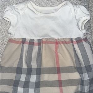 Baby girl authentic Burberry dress